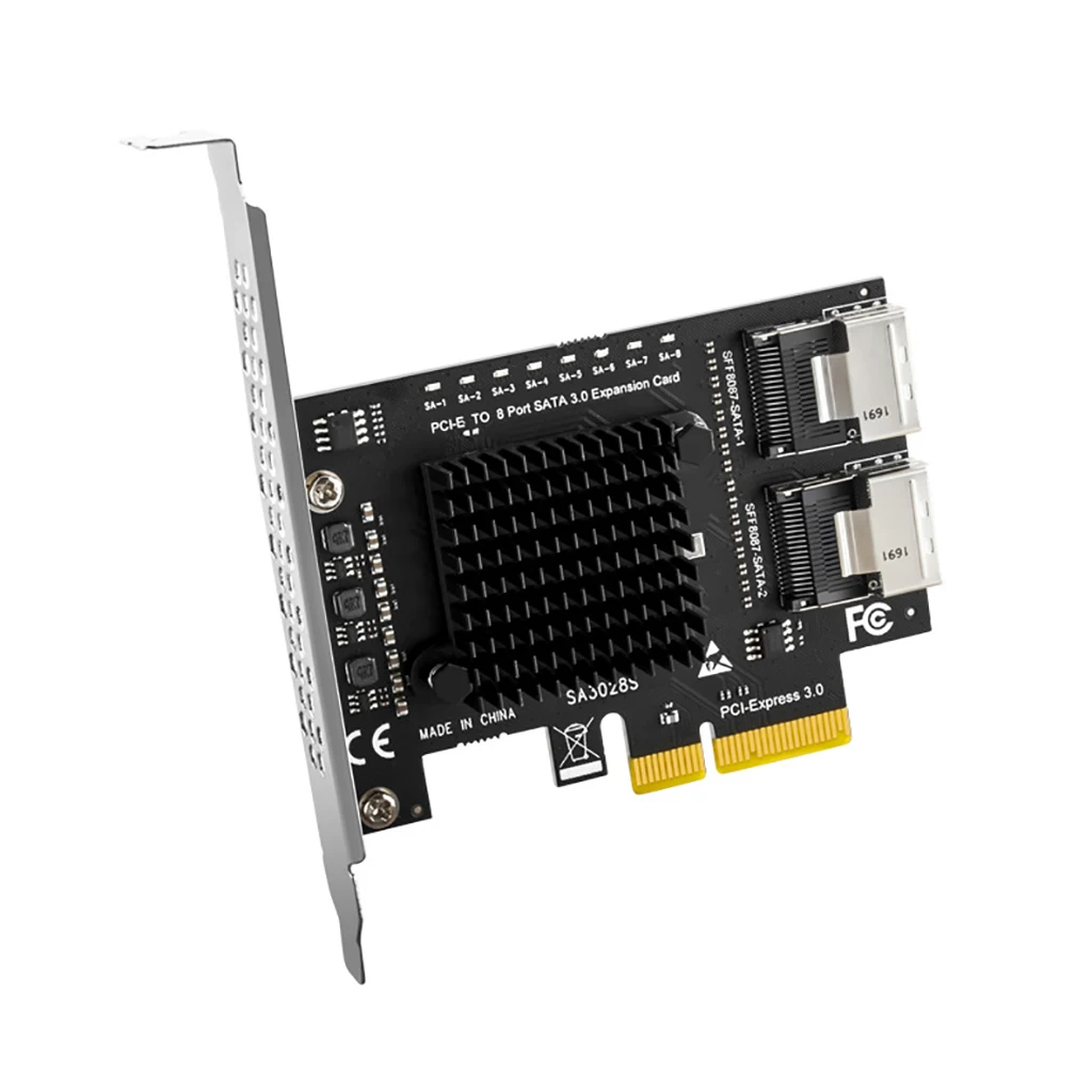 Mini SAS SFF-8087 SATA 3 III 0 к PCI e Express адаптер карты PCI-e SFF8087 miniSAS/SATA3.0 карта расширения