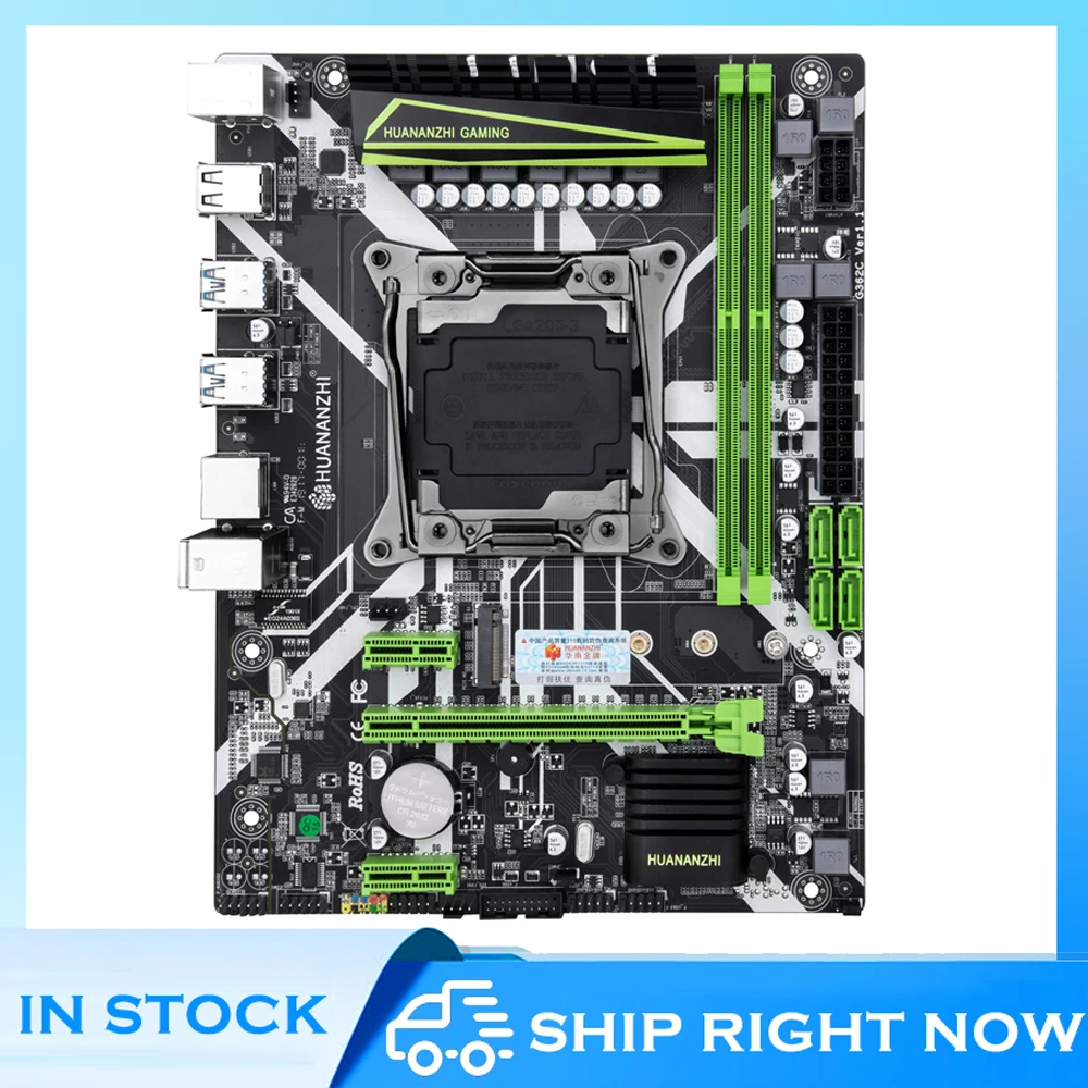 

X99 8MD4 Motherboard Support Intel XEON E5 LGA2011-3 All Series DDR4 RECC NON-ECC Memory NVME USB3.0 ATX