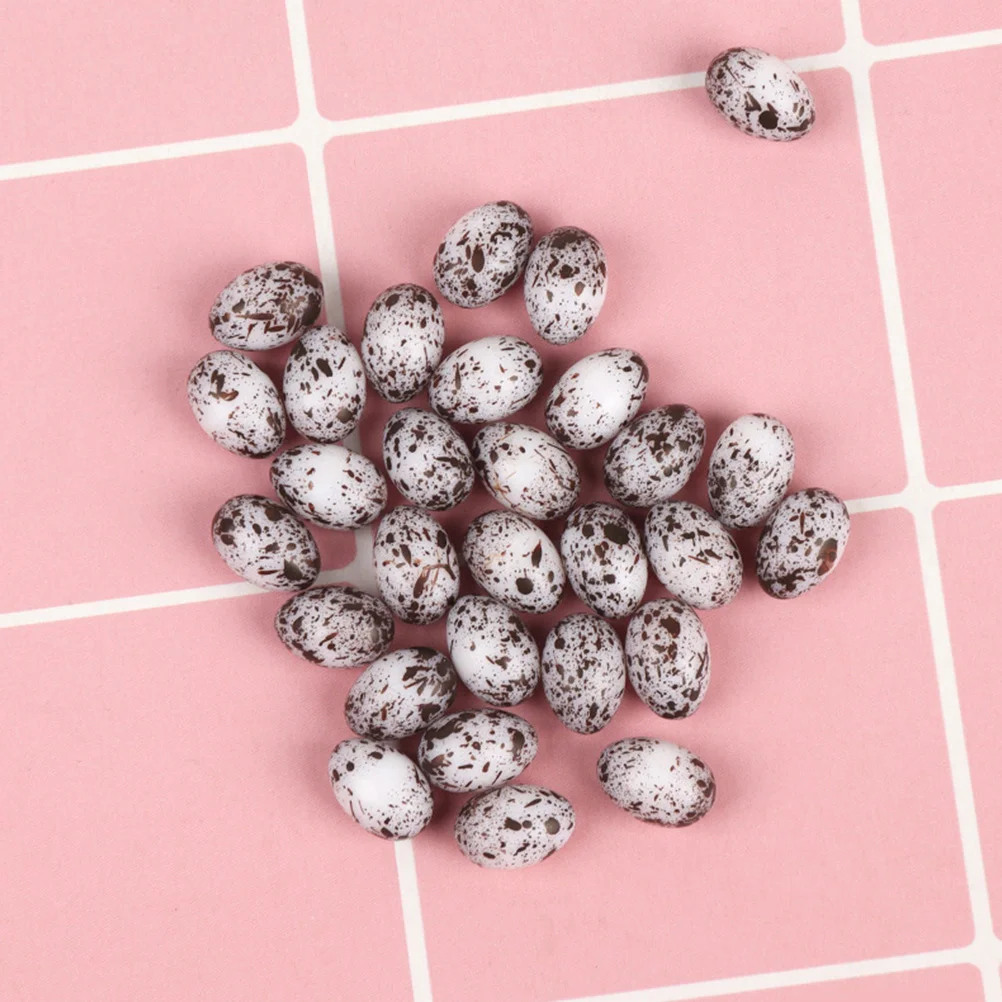 36 шт. DIY яйца конфетти имитация мини-игрушек миниатюрные модели микро пейзажная