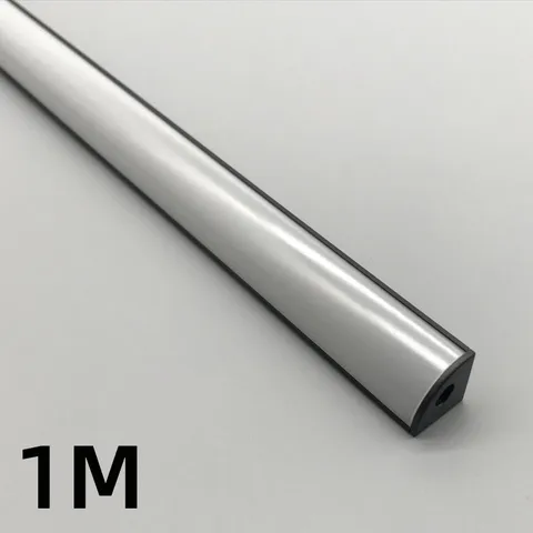 10-20 шт. DHL1m светодиодная полоса, алюминиевый профиль для 10 мм печатной платы 5050 5630, светодиодная полоса, алюминиевый канал с крышкой и зажимами