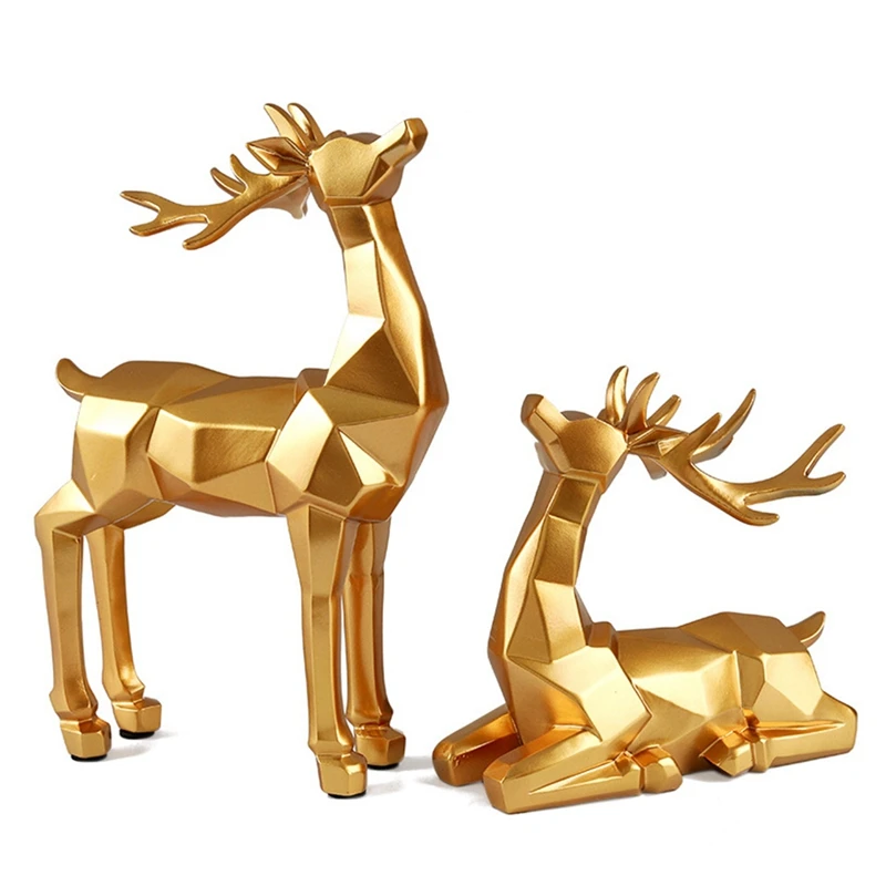 

Creative Room Bedroom Wine Cabinet Living Room Decoration Home Decor Wedding Gift Couple Deer Decoration
