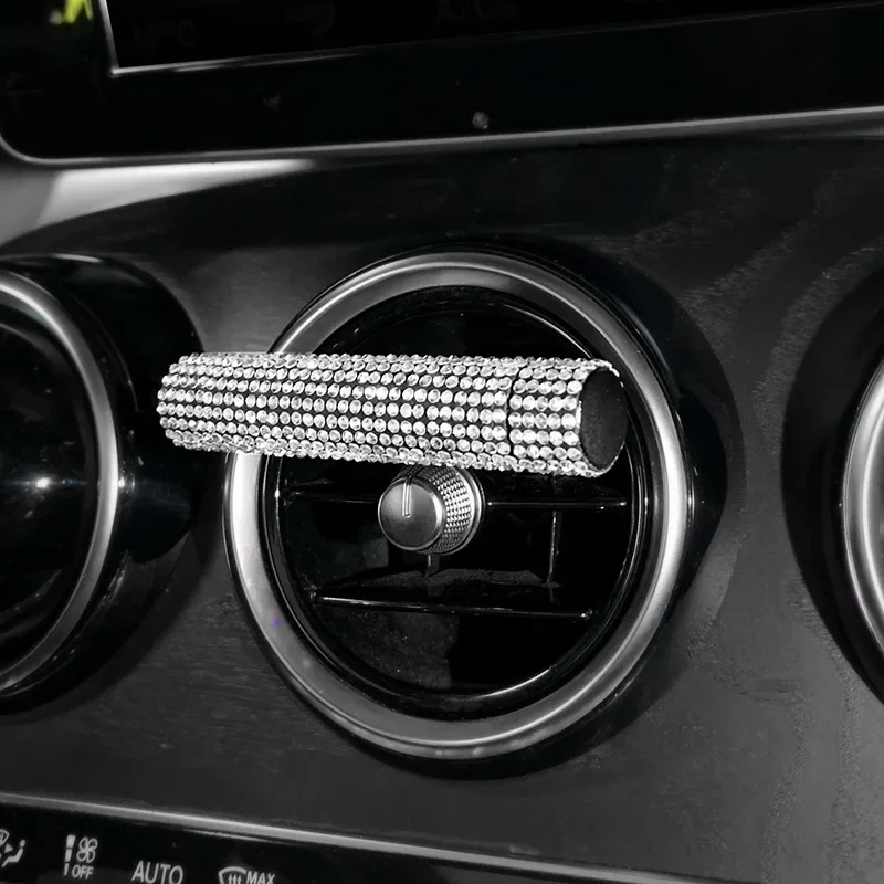 

Освежители воздуха для автомобиля Bling, ароматические диффузоры, зажимы для вентиляционных отверстий, ароматические палочки для духов, аксессуары для украшения автомобиля для женщин