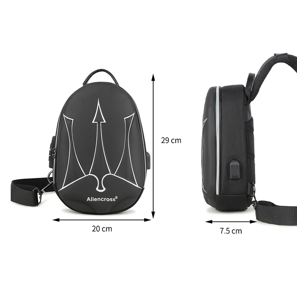 Рисунок 4 - Сумка на плечо с защитой от кражи для мужчин