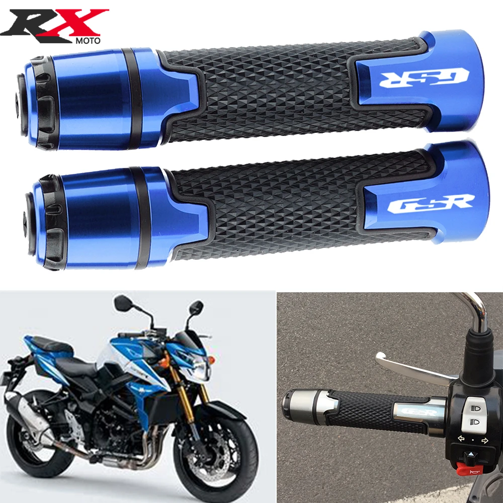 

For SUZUKI GSR 400/600/750 2006-2020 GSR400 GSR600 GSR750 Motorcycle High quality 7/8" 22mm Anti-Slip Handle Bar Handlebar Grips