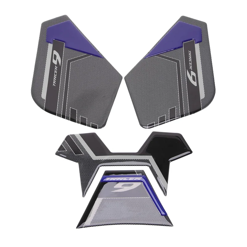 Нескользящая боковая защитная наклейка на топливный бак мотоцикла для Yamaha Tracer 9 GT