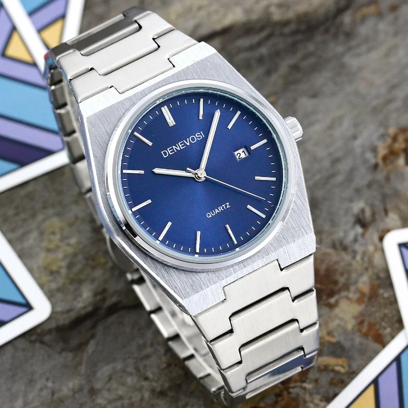 Мужские Кварцевые Спортивные Деловые Часы Из Сплава Толщина 36 Мм