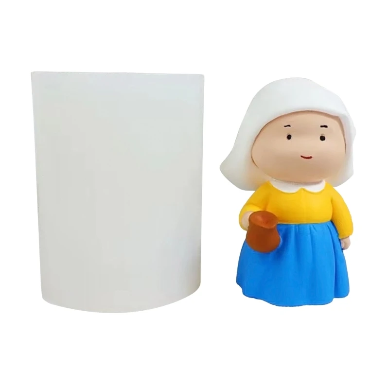 

Cartoon Character Shaped Moulds Hand-Making Supplies Silicone Material