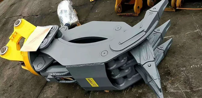 Мини-экскаватор грейфер скользящий бортовой погрузчик искусственный лес с