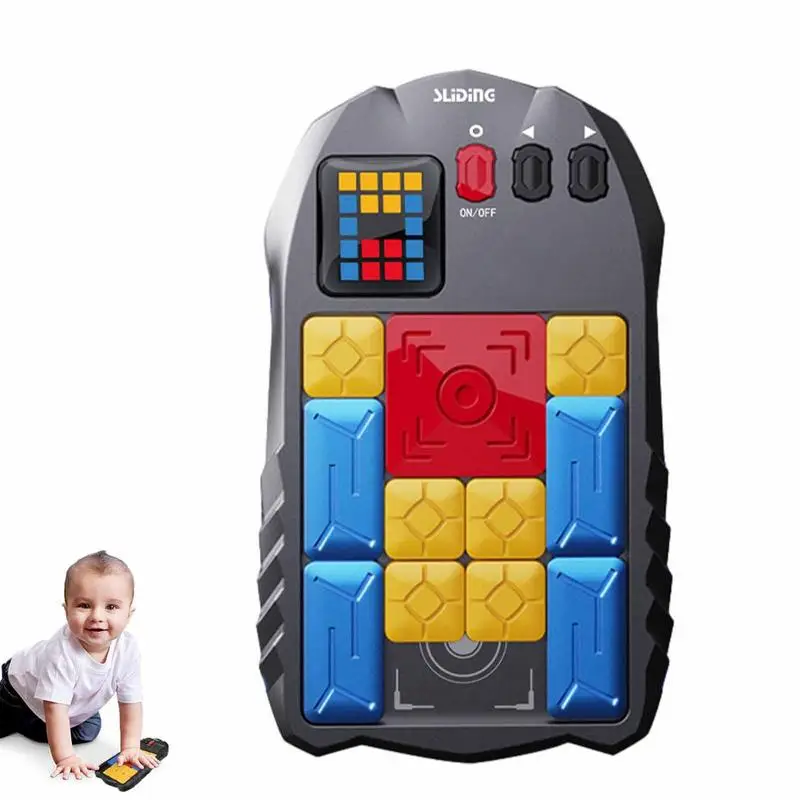 

Flow Slider Electronic Board Games Interactive Fidget Toys Handheld Games Console Educational Number Game Thinking Training