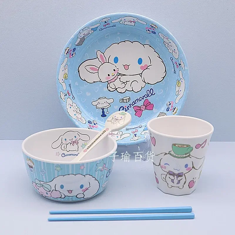 Набор из палочек Sanrio Cinnamoroll милая Бытовая Посуда с защитой от ожогов детская