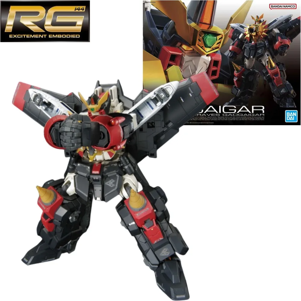 

Bandai Gundam король браверов GaoGaiGar RG 1/144 лев Король аниме модель игры сборка фигурки героев игрушки для подарка