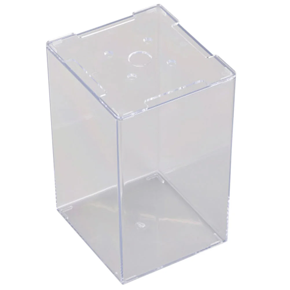 

Tank Aquarium Box Acrylic Beta Mini Stackable Desktop Accessory Tortoise Habitat Rimless Isolation Breeding Cube Bowl