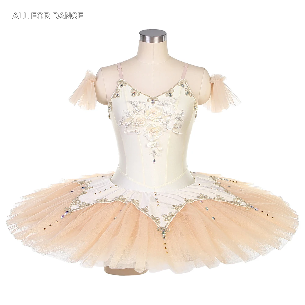 

BLL509 Ivory Spandex Bodice Ballet Costume Tutus Pre-professional Ballet Tutu Ballet Dance Tutu