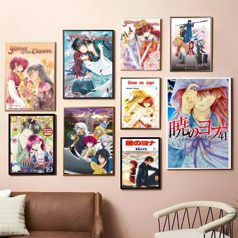 Аниме Yona Of The Dawn высококачественная цифровая печать плакат наклейки для