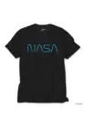 Светло-черная футболка НАСА