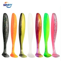 10pcs soft worm lures silicone bait easy shiner 12cm9g sea fishing lure swimbait wobblers goods for fishing artificial tackle
