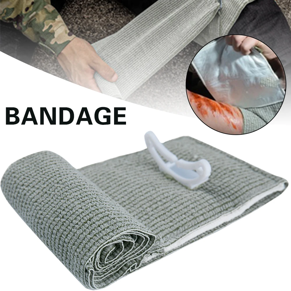 

Highly Elastic Emergency Bandage Breathable Compressed Outdoor Bandage Tourniquet Portable First Aid Kits Bandaging Pads B2Cshop