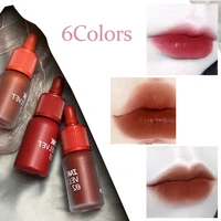6 colors mini lip tint long lasting liquid lipstick waterproof sexy matte lip gloss make up lipstick cosmetics