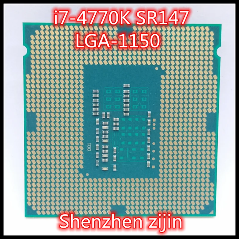 I7-4770K SR147 3 5 GHz четырехъядерный восьмипоточный ЦПУ процессор 84W LGA 1150 | Компьютеры и