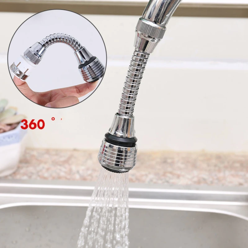 

Kitchen Faucet Filter Shower Water Saver Aerator Lengthened 360 Degree Rotatable Bathroom Tap Anti-splash Sprinkler Spray Extend