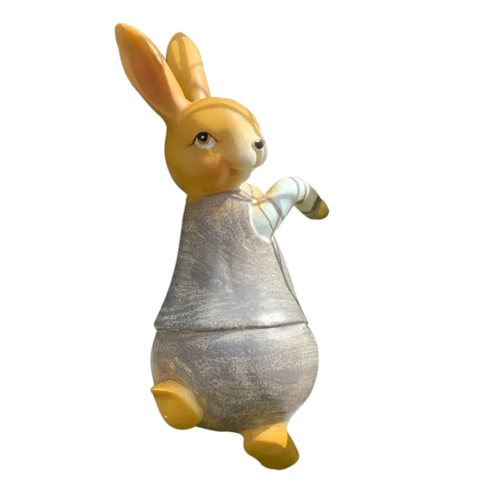 

1pc Potted Decoration Resin Animal Adornment Small Garden Statue for Garden Flower Pot Home