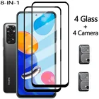 Передняя+задняя пленка для red mi note 11 стекло xiaomi redmi note 10 11 pro 5 стекло редми нот 11 стёкла redmi note 10s 11s стекло защитное стекло redminote 11