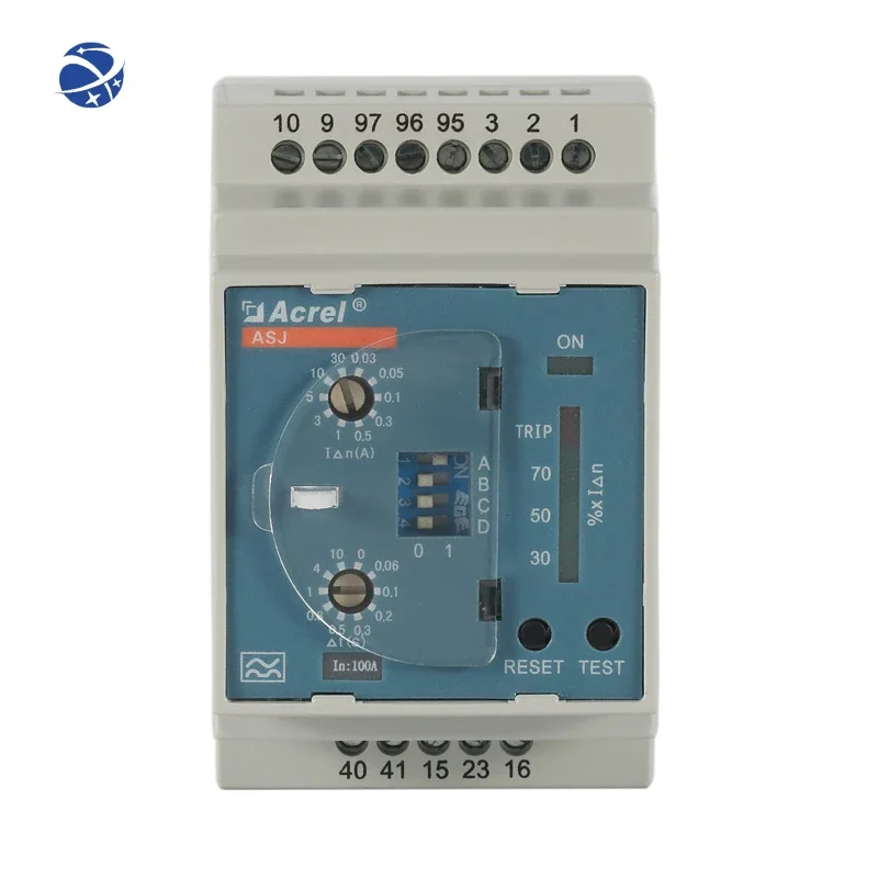ASJ10-LD1A светодиодный дисплей типа A защитное реле от утечки заземления