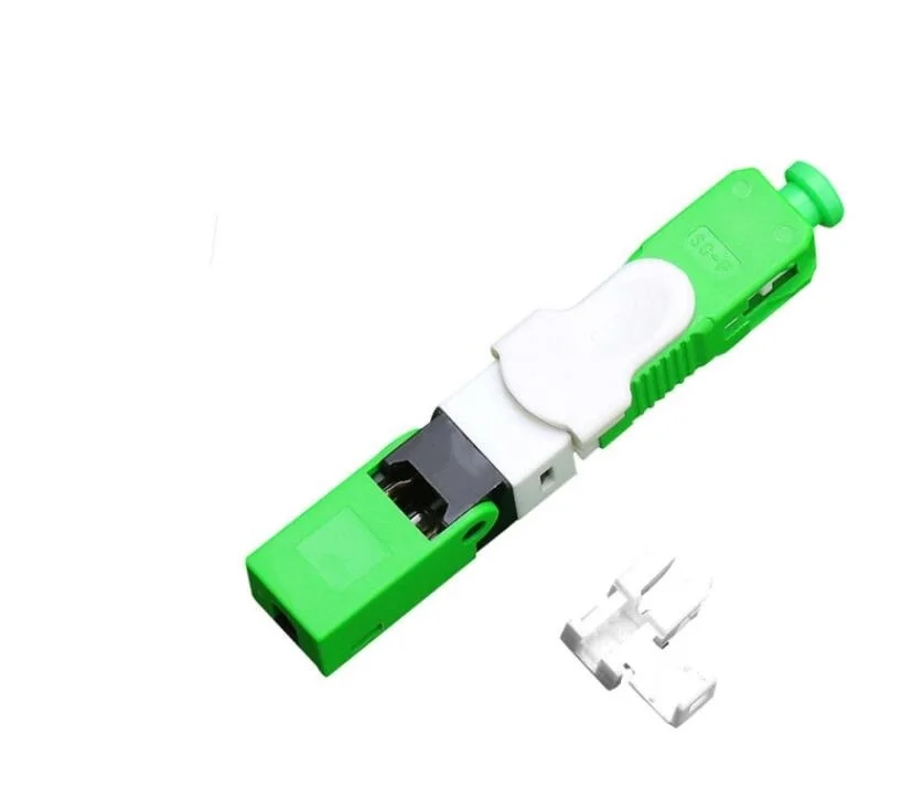 Free shipping FTTH ESC250D SC APC and SC UPC Single-Mode Fiber Optic Quick Connector FTTH SM Optic Fast Connector