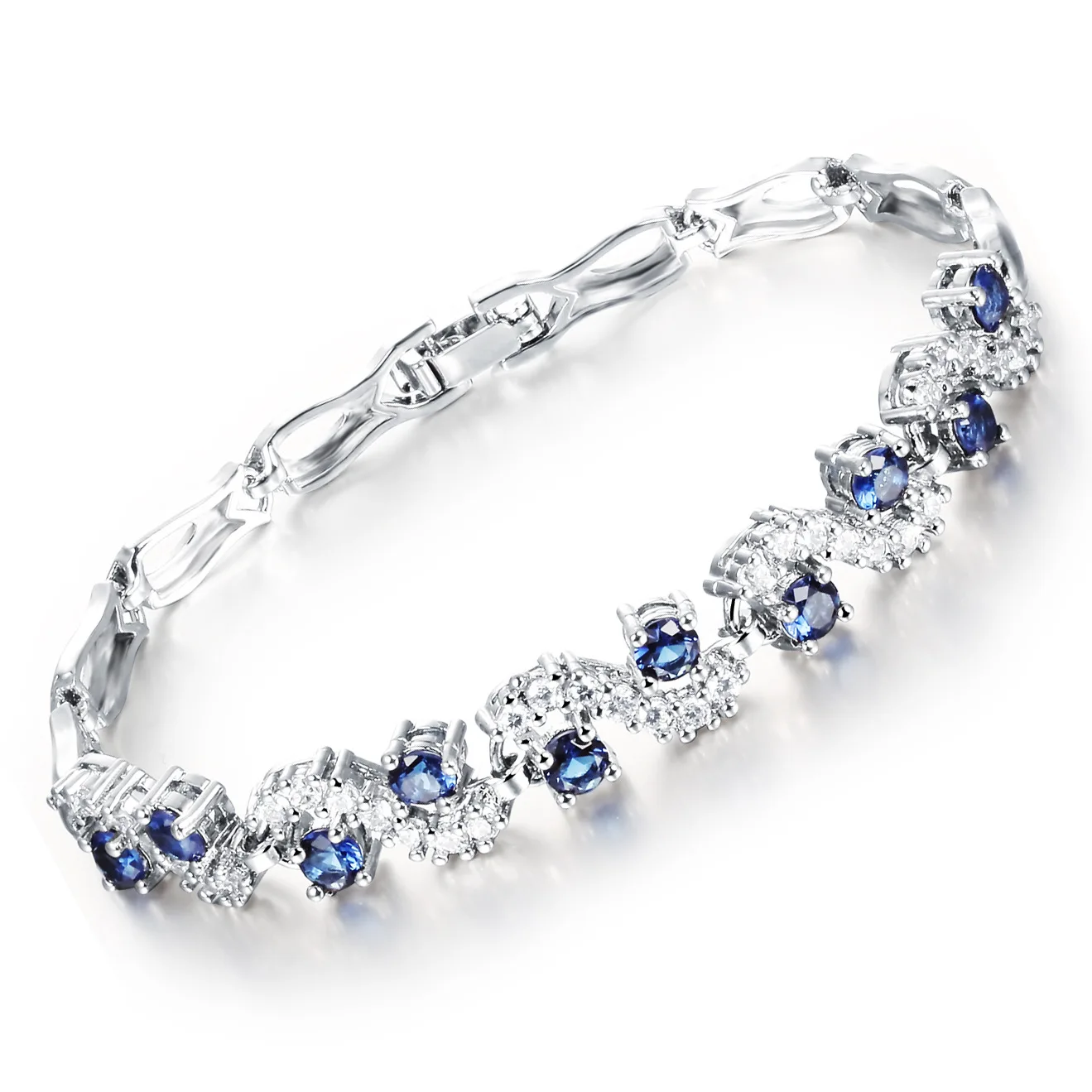 

Copper Plated White Gold Bracelet Plated Gold Ladies Accessories