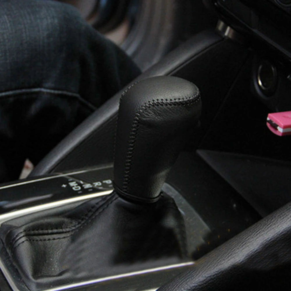 

Кожаный Чехол На Рычаг Переключения Передач Для Mazda 3, Mazda 3 Axela, Atenza, CX-5, CX-4, CX-3, CX3, CX5, Аксессуар Для АКПП