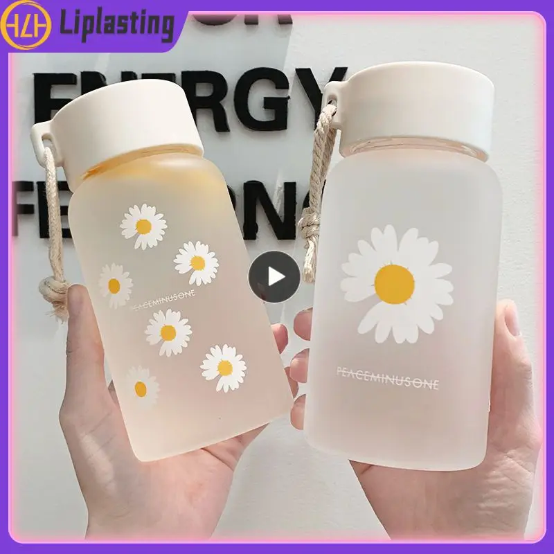 

General Plastic Drinking Bottles Large Capacity Baby Feeding Cups Cute Cold Juice Water Cup Drinkware Straw Waterbottle