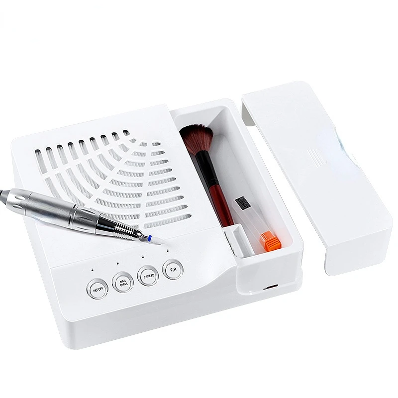 

lugx Vacuum Cleaner Nail Dust Collector Nail Salon Tools nail drill
