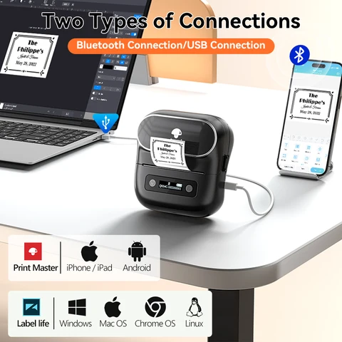 Phomemo M220 Термальный принтер этикеток