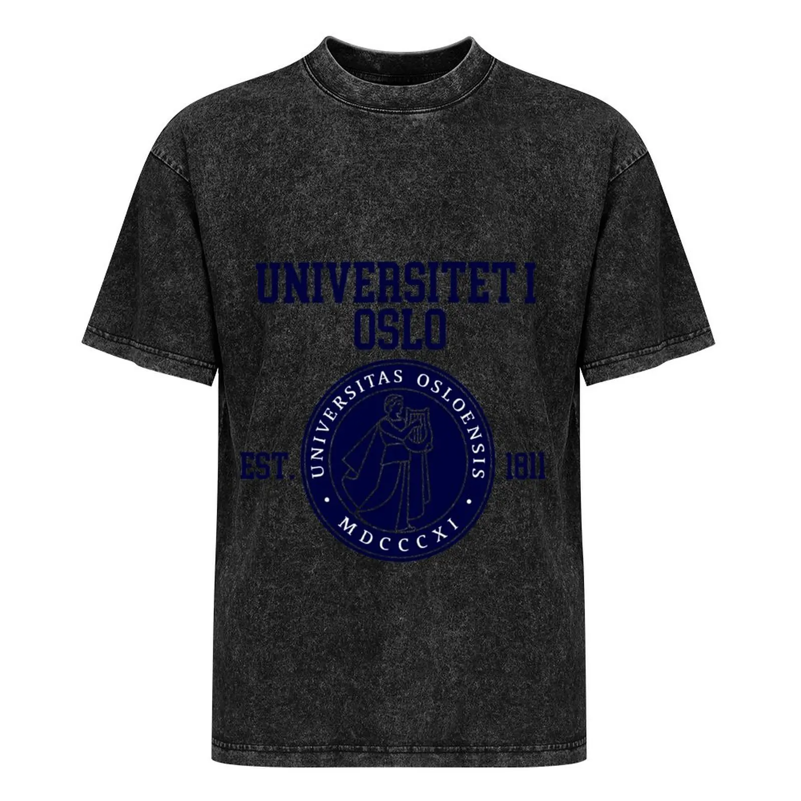 Футболка Oslo University для мальчика роскошная одежда подарки лабу парня тяжелые