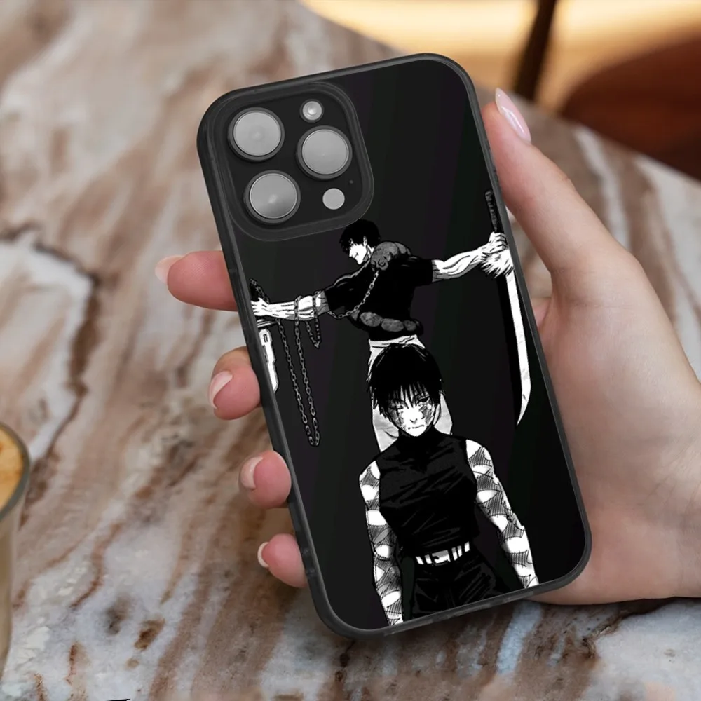 Чехол для телефона Toji F-Fushiguro Jujutsu K-Kaisen iPhone 16 15 14 13 12 11 Plus Pro Max Mini Magesafe с магнитной