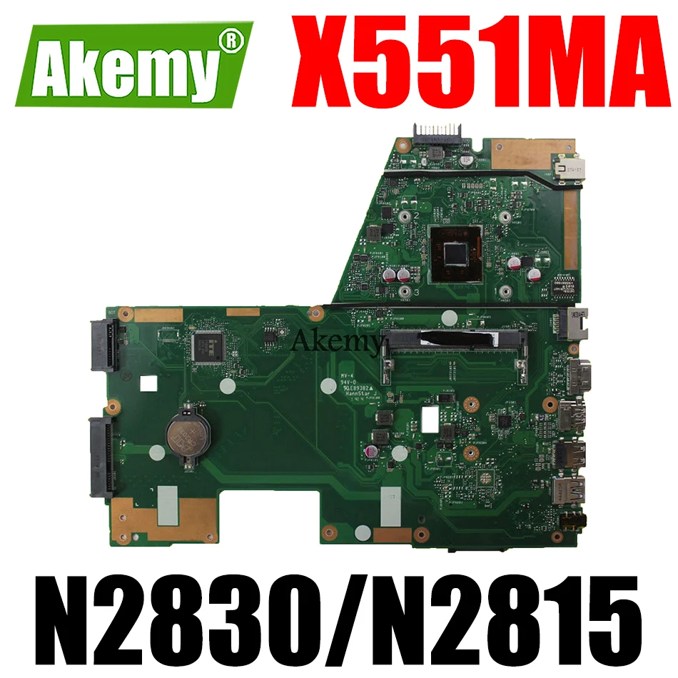 Материнская плата Akemy X551MA для ноутбука ASUS X551M X551 F551MA D550M протестированная