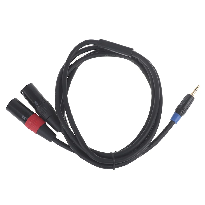 

XLR to Stereo AUX Cable, 1.8meter Double XLR Male y Splitter Cord