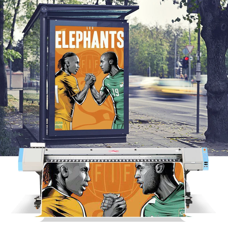 Экосольвентный струйный принтер гибкий экосольвентный для Dx5/xp600 двухсторонний