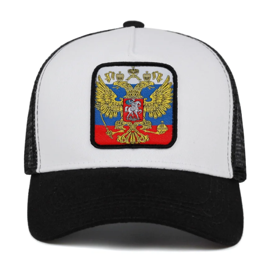 

New Fashion High Quality Baseball Cap for Russian logo Embroidery Casual Snapback Hat Man Racing Car logo Motorcycle Sport hat