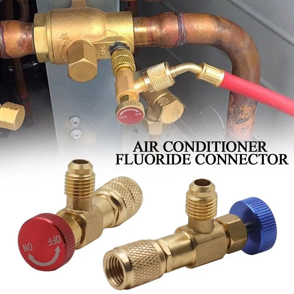 Refrigeration Charging Air Conditioning Adapter For R410A R22 1/4