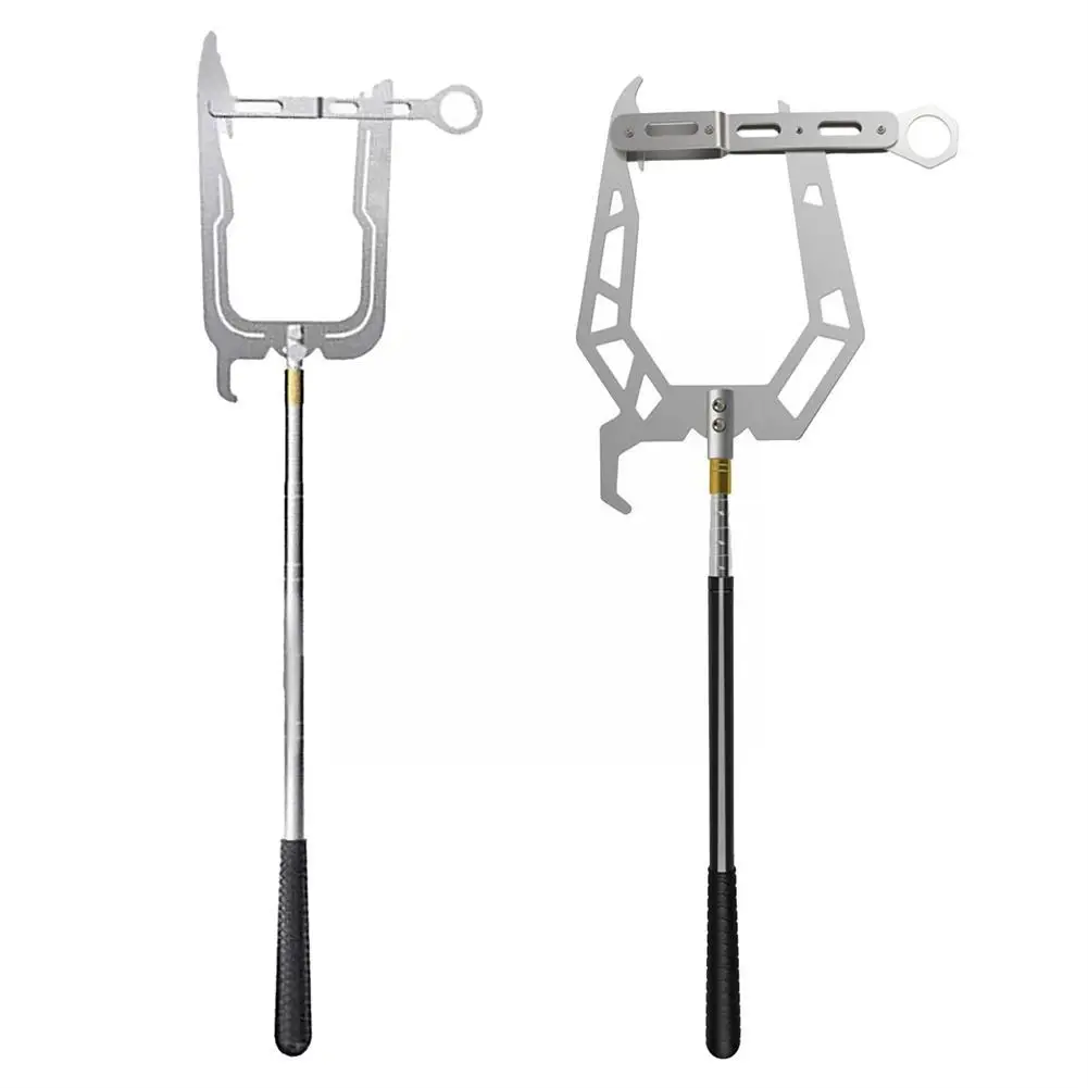 

Новый многофункциональный инструмент для крючков для лодки, телескопический крючок с резьбой, док-станция с кольцом для лодки P7G3