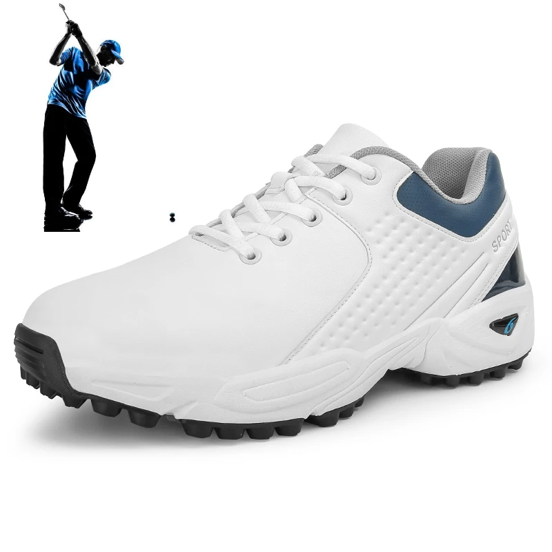 Brand New Men's Non-Slip Golf Shoes Outdoor Comfort Fitness Golf Walking Sneakers Men's Track and Field Training Golf Shoes