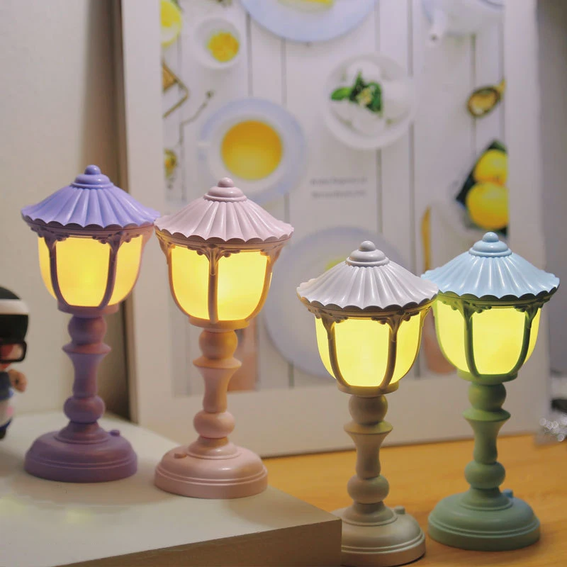 

Светодиодная настольная лампа Minia 13,1 см в стиле ретро, ночсветильник для чтения с защитой глаз, домашний декор, атмосферная лампа, настольная лампа для кукольного домика, светильник s