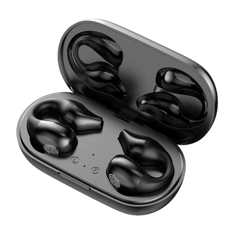 

Ear Clip Bone Conduction Headphones Bone Conduction Wireless TWS5.3 Headphones Novel Ergonomic Design Headphones For Running