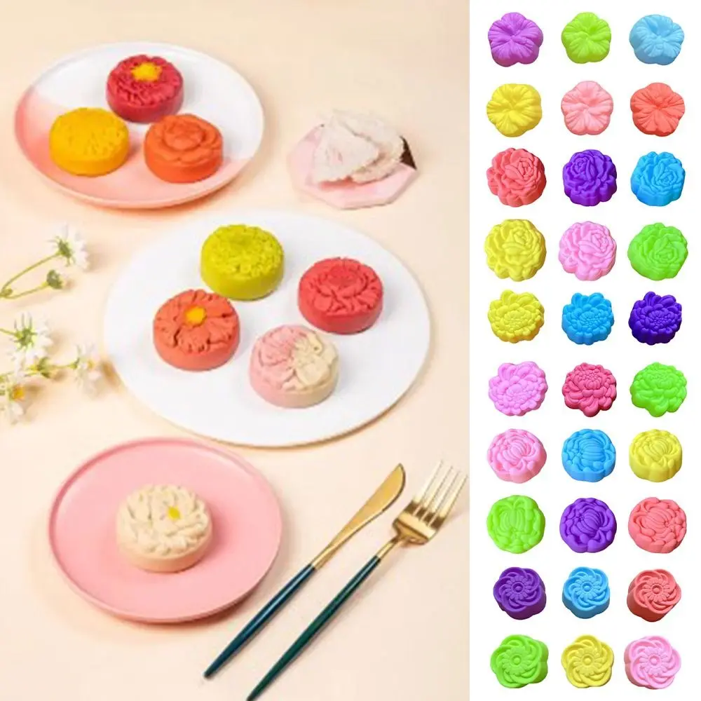 6 шт./набор силиконовые формы для мыла 5 см