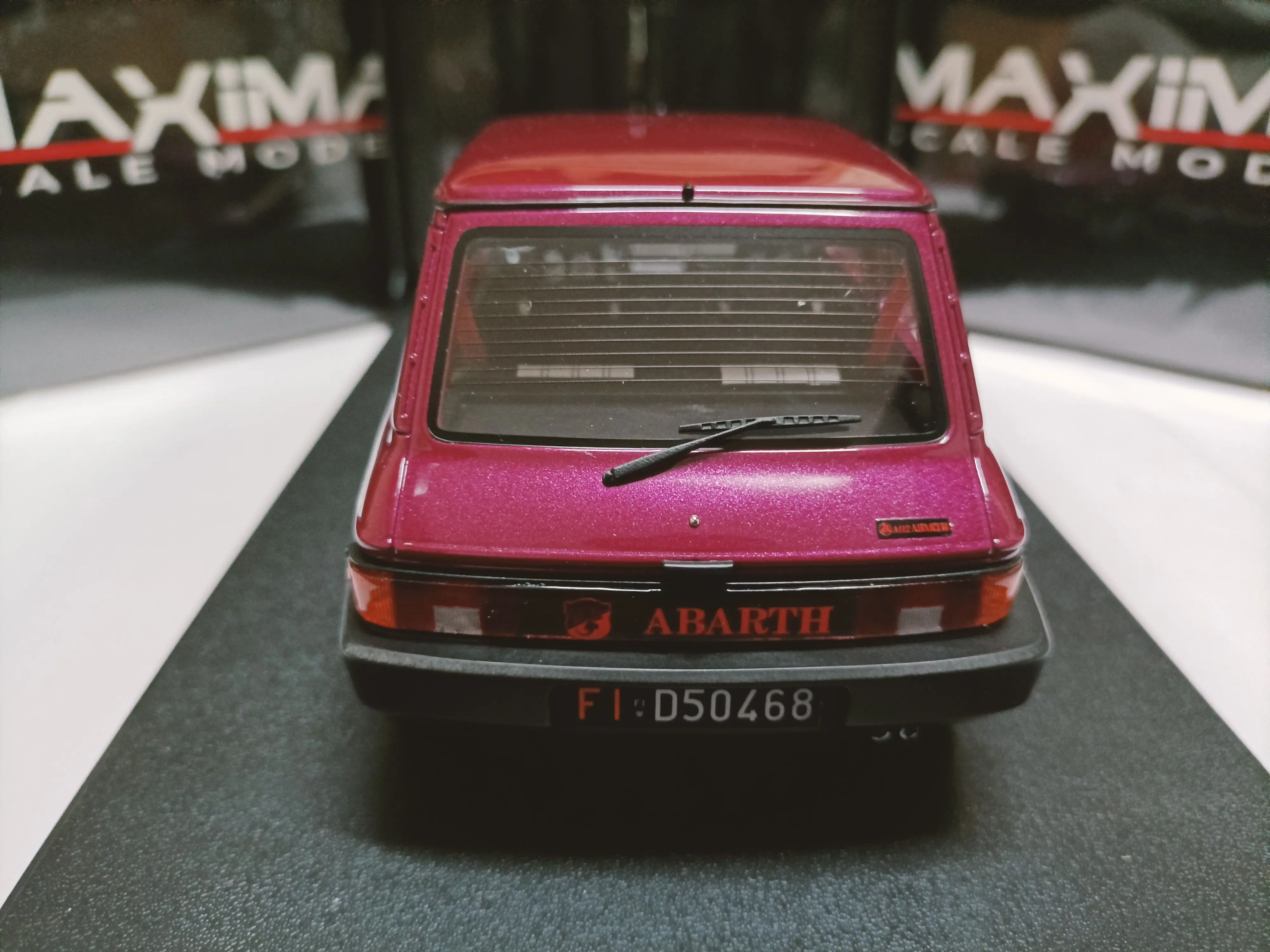 MAXIMA 1:18 Autobianchi A112 1984 г., имитация ограниченной серии, полимерная металлическая статическая модель автомобиля, игрушка в подарок (art.: 3920cd58e8e7f) - 3920cd58e8e7f