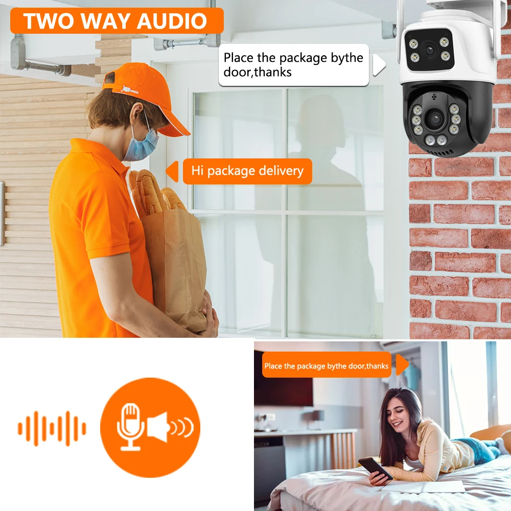 Рисунок 3 - 8 МП 4K PTZ WiFi IP-камера Умный