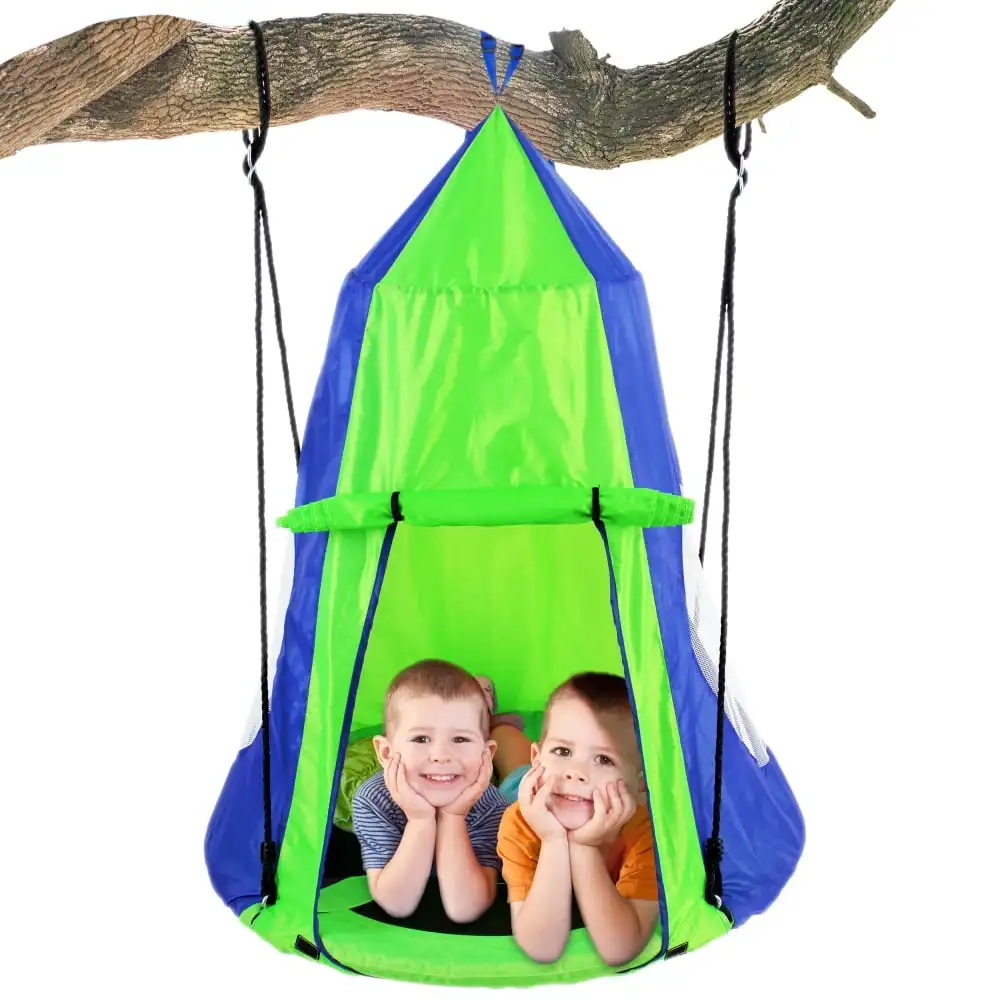

Children's Hanging Tent Swing Detachable Ring Chat Game Tent Universal Hanging Rope with Rope Strap Outdoor