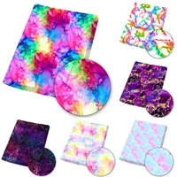 rainbow series color graffiti polyester cotton fabric patchwork tissue kid home textile sewing doll dress curtain diy handmade