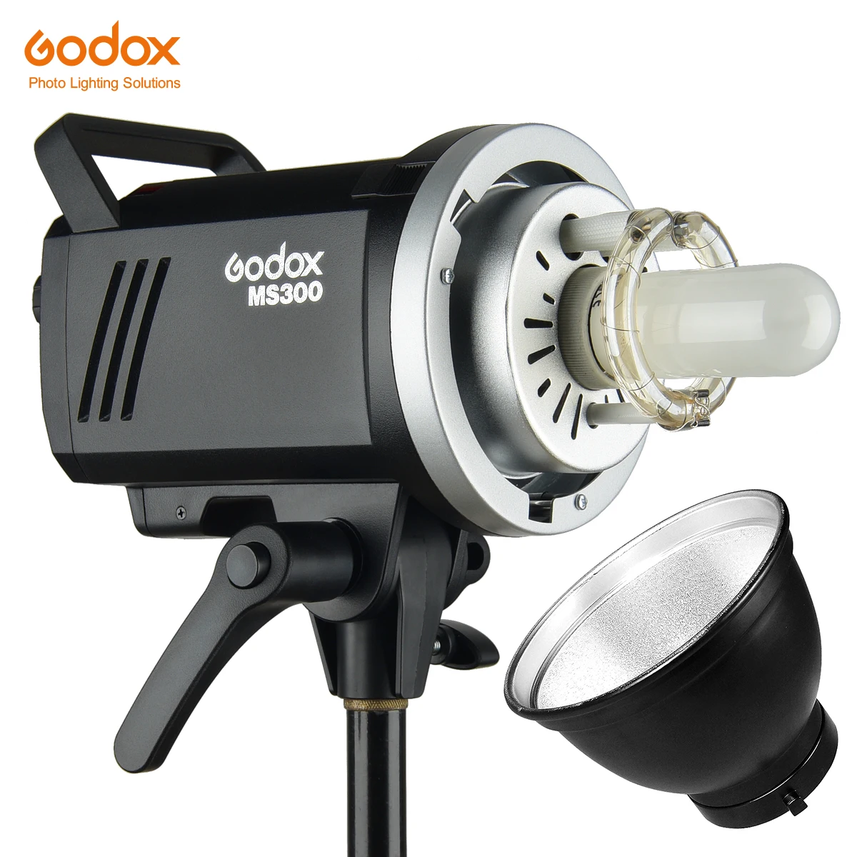 Godox MS200 200 Вт или MS300 300 Вт студийная вспышка 2,4G встроенный беспроводной приемник легкая Компактная и прочная вспышка с креплением Bowens